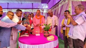 महाकाली पूजा एवं श्रीमद् देवीभागवत कथा का शुभारंभ 